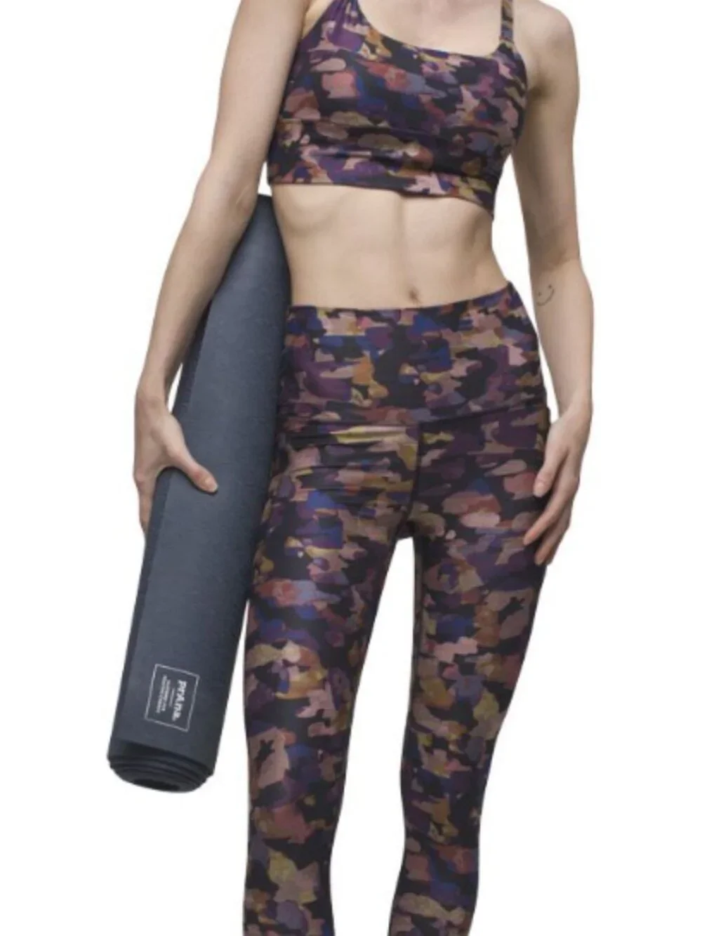 prAna Women's Impresa Pocket Yoga Legging Fall Daze Size Medium